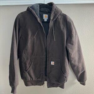Women’s Brown Canvas Carhartt jacket, Size S